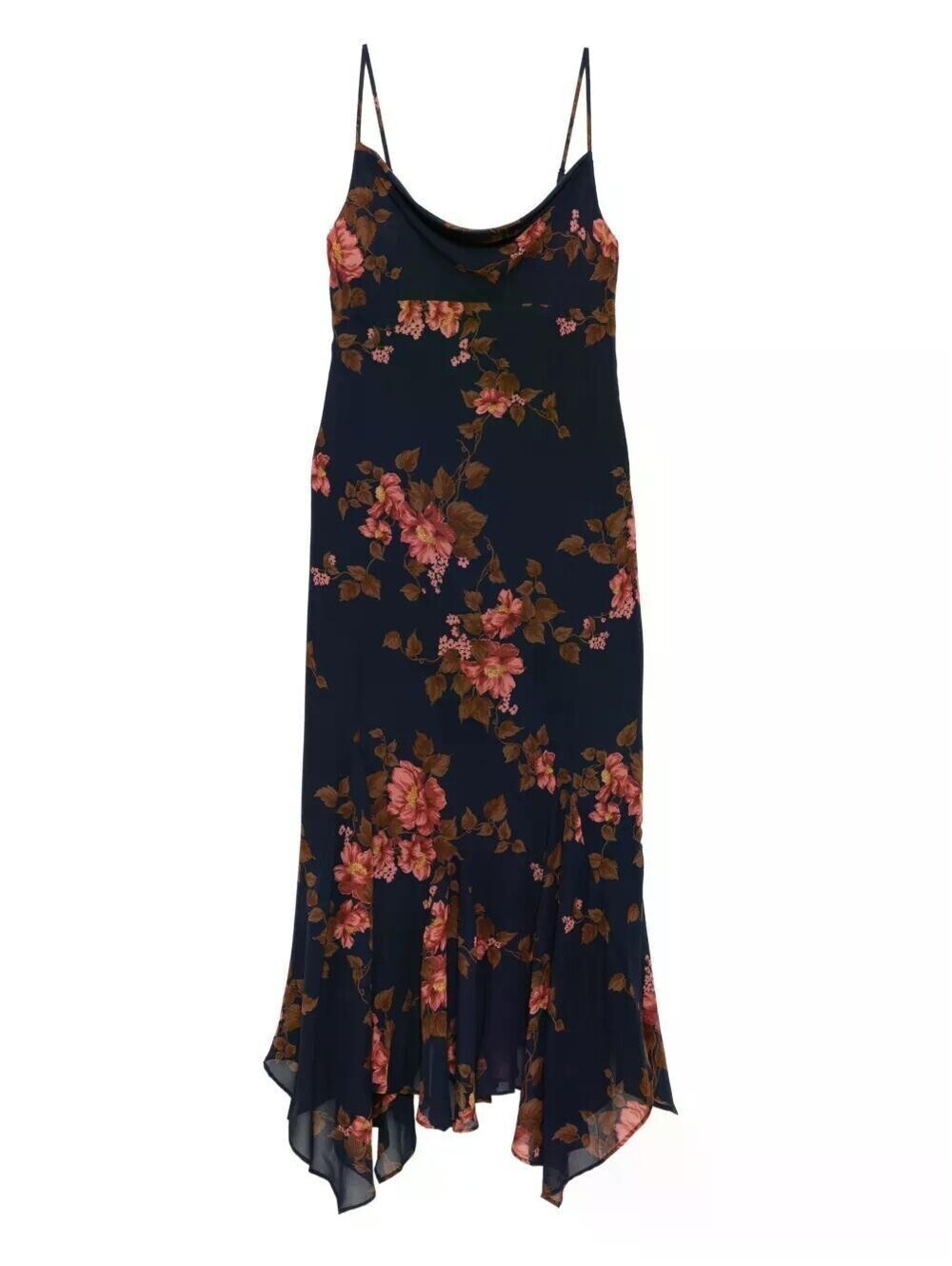 NEW, REFORMATION Lluvia Floral Print Sleeveless Maxi Dress multi Sz 8 #MD2633